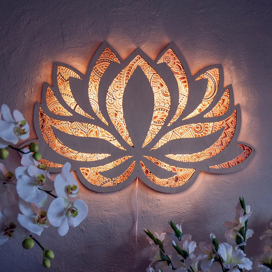 Mandala Yoga Room Night Light – Creative Atmosphere