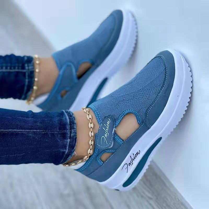 Women's Sneakers Summer New Ladies Casual Low Wedge Breathable Non-Slip Comfort Feamle Sport Shoes Mesh Shoes Fashion Style - Steffis-Lebensenergie.shop