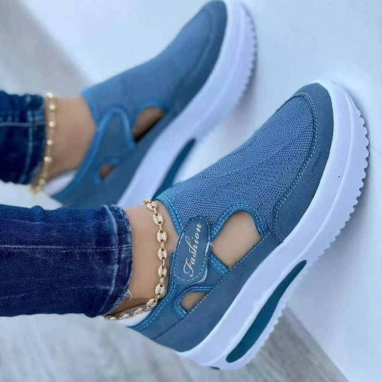 Women's Sneakers Summer New Ladies Casual Low Wedge Breathable Non-Slip Comfort Feamle Sport Shoes Mesh Shoes Fashion Style - Steffis-Lebensenergie.shop