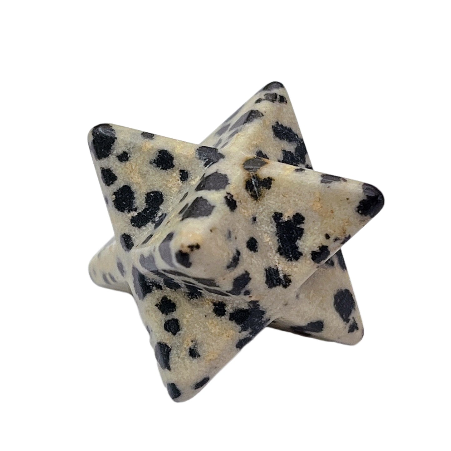 Natural Crystal 25mm Hexagonal Star