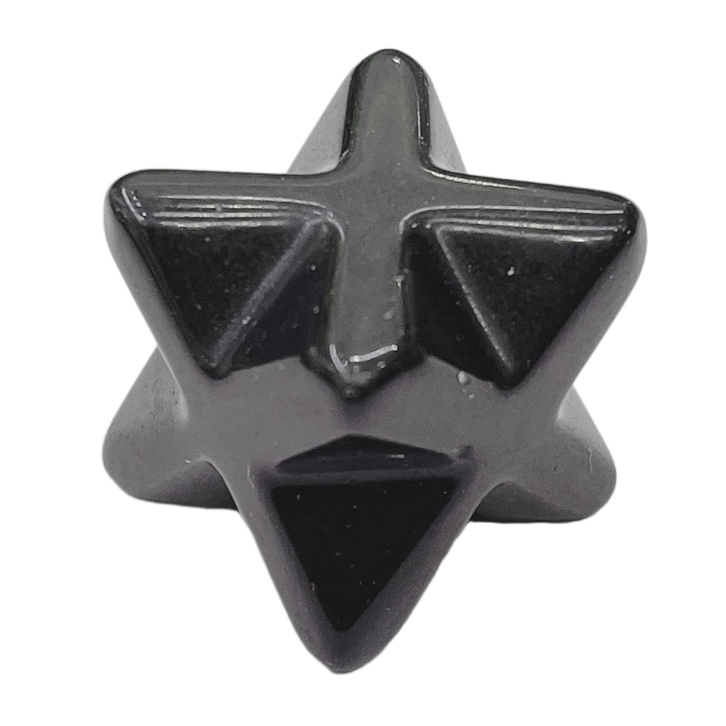 Natural Crystal 25mm Hexagonal Star