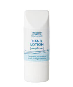 MeraSan Naturkosmetik Handlotion SENSITIVE (30 ml – Kunststoff-Tubenflasche)