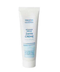 MeraSan Naturkosmetik Zahncreme MENTHOL (50 ml – Kunststoff-Tube)
