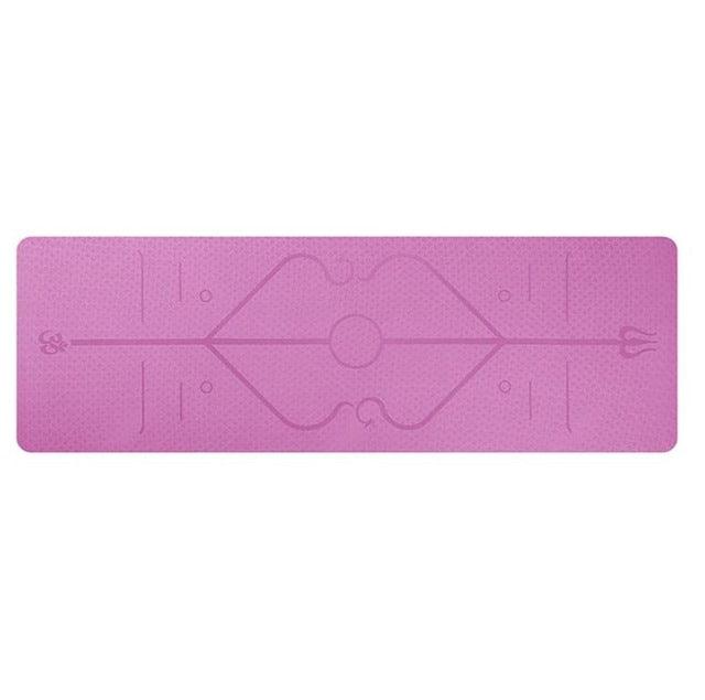 Non Slip TPE Yoga Mat Position Line - Steffis-Lebensenergie.shop